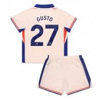 Chelsea Malo Gusto #27 Vieras Peliasu Lasten 2024-25 Lyhythihainen (+ Lyhyet housut)